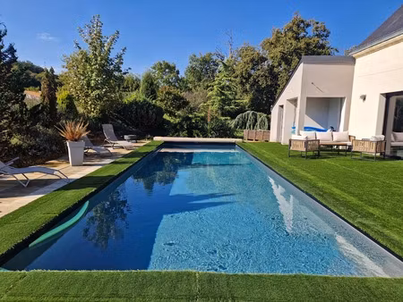 vente maison contemporaine exceptionnelle avec piscine