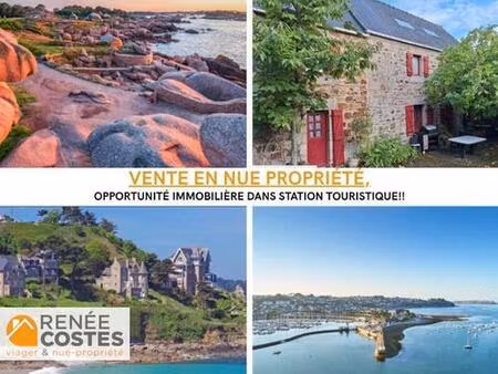 vente en nue propriété - h77 ans - perros guirec (22700)