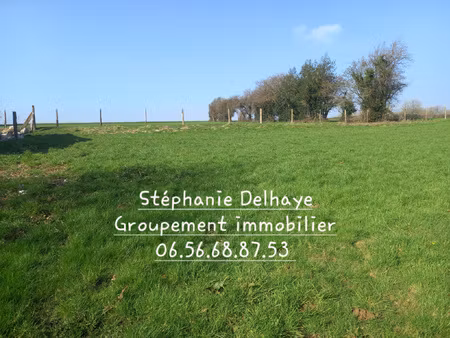 terrain constructible de 2 400 m2 à mieurles
