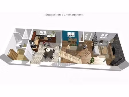 maison de 130 m² à le lorey