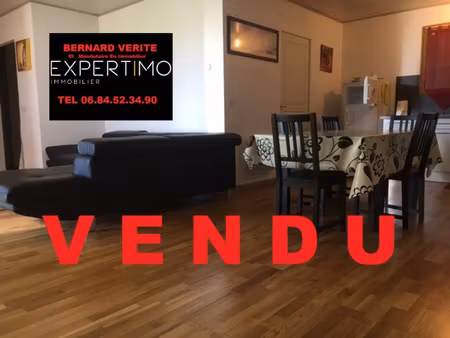 maison sans travaux à prévoir de pain-pied 4 pièces de 85m2 parcelle de 545m2 à 12min env 