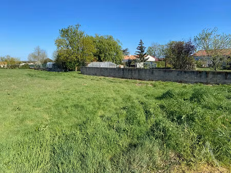 vente terrain  417.00m²  chavagnes