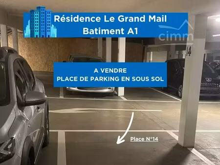 place de parking copropriété le sologne bâtiment a1