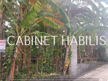 a vendre - un terrain d'environ 464 m2 - saint-joseph - 133