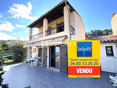 vente maison 4 pièces 92 m² saint-laurent-du-var (06700)