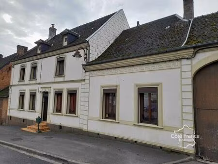 vente maison 7 pièces 165 m² luzoir (02500)