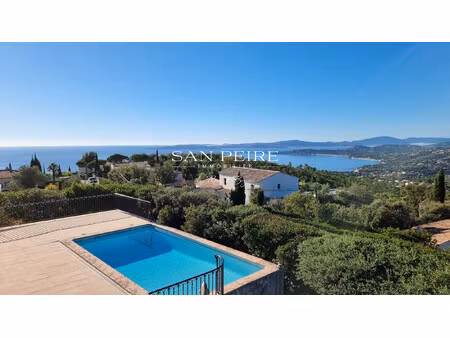 villa avec piscine et superbe vue mer