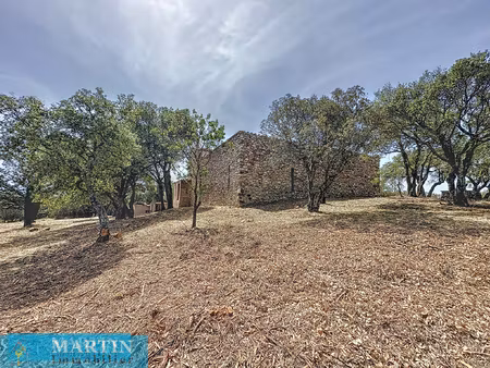 mas en pierre avec 22 hectares de terrain