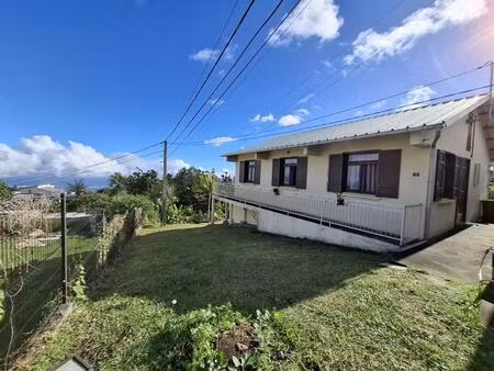 vente maison 4 pièces 88 m² le tampon (97430)