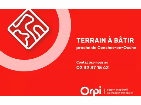 terrain conches-en-ouche m² t- à vendre  31 000 €