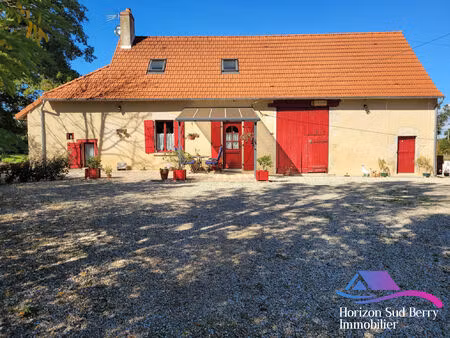 vente maison 5 pièces 136 m² montipouret (36230)
