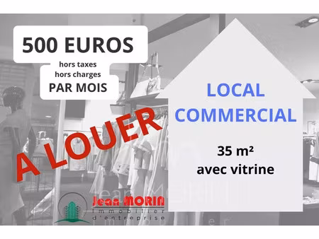location commerce 35 m² à romans-sur-isère (26100)