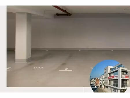 parkeerplaatsen te koop in garage op de markt van zwevezele