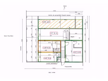 à louer : local commercial de 24 37 m2 en rdc