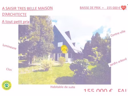 vente maison 10 pièces 230 m² argent-sur-sauldre (18410)