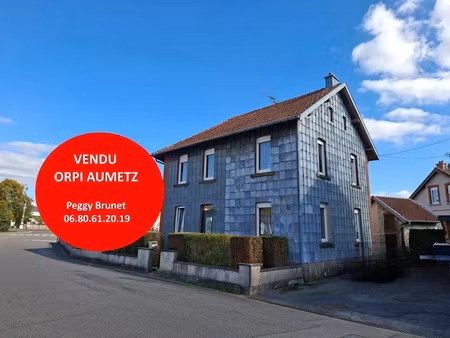 vente maison 4 pièces 122 m² à aumetz (57710)  175 000 €