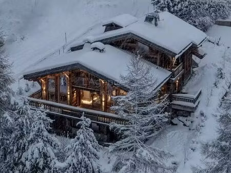chalet de luxe de 6 chambres en location megève  france