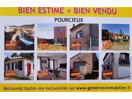 vente maison de village 6 pièces 132m2 pourcieux 83470 - 270000 € - surface privée