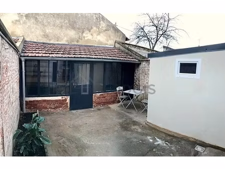 maison individuelle 2 chambres meublée avec terrasse