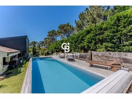 arcachon pereire — villa d'architecte à 2 minutes de la plage  aperçu bassin