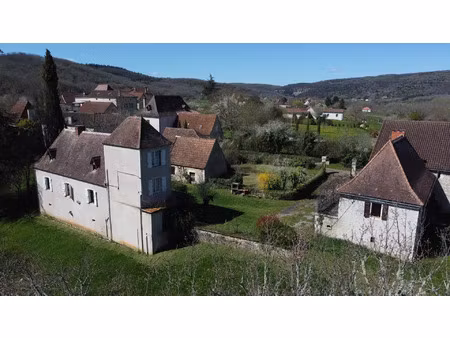 vente maison 10 pièces 190 m² bouziès (46330)