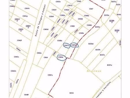 terrain à vendre à tohogne € 18.000 (knrgk) - immohali | zimmo