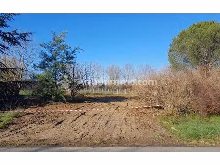 terrain plat viabilisé de 523 m² sur st gauzens