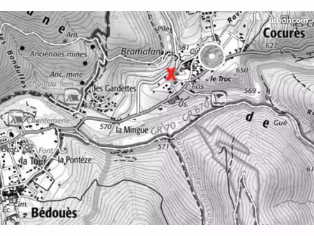 terrain constructible 2821m² - zone florac lozere parc des cevennes - opportunité à saisir