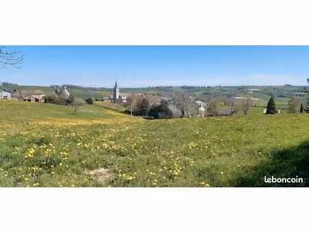 terrain grande superficie en campagne proche des grands axes routiers rodez villefranche