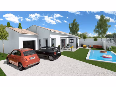 à fleury (11)  terrain de 702 m2 à vendre