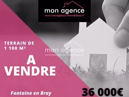 a fontaine-en-bray 76440  terrain constructible