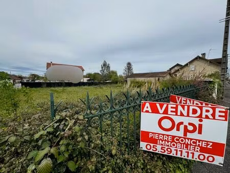 terrain viabilisé constructible à vendre