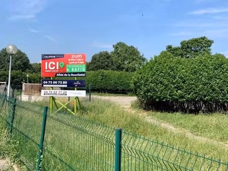 terrain 350 m² loriol sur drome