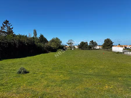 terrain beauvoir sur mer 1145 m2 vue sur noirmoutier en l'ile