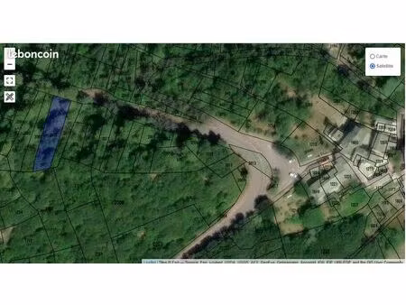 lot de 4 terrains non constructible luri cap corse