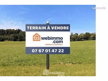 terrain 3 572 m² tredrez locquemeau