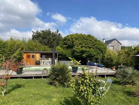 vente maison piscine aux bois-d'anjou (49250) : à vendre piscine / 172m² les bois-d'anjou