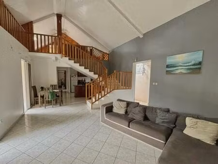 vente maison 6 pièces 128 m² saint-louis (97450)