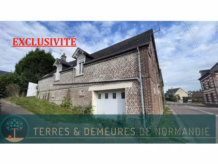 vente maison 4 pièces 82 m² à saint-vaast-d'equiqueville (76510)  112 500 €