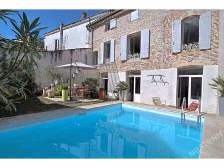 agen - maison de caractère de 215 m² rénovée avec jardin  piscine et garage quartier carno