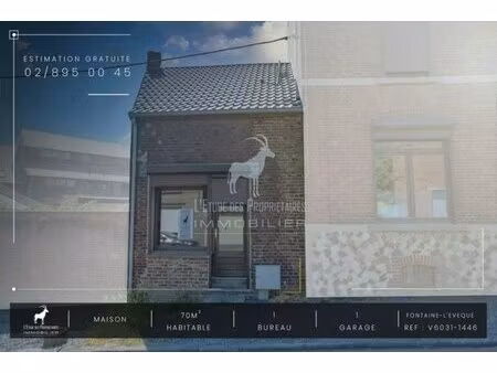 kantoor te koop in fontaine-l'evêque