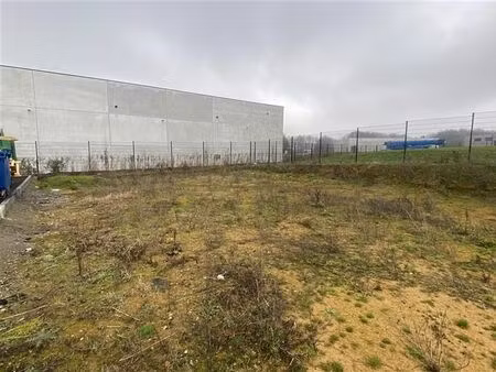 zoning mecalys - terrain avec permis pour atelier -