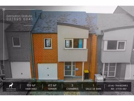 huis te koop in leval-trahegnies