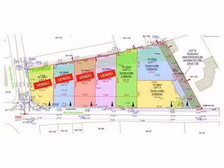 vente terrain à brem-sur-mer (85470) : à vendre / brem-sur-mer