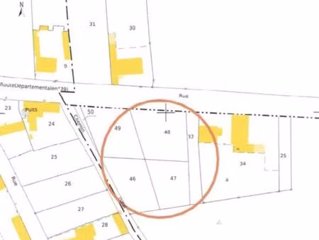 lotissement de 1 500 m² à rosieres-en-santerre