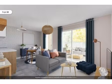 vente appartement 2 pièces 45 m² cornebarrieu (31700)