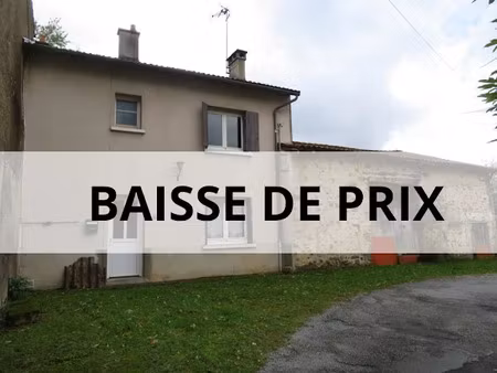 vente maison 4 pièces 82 m² à droux (87190)  56 000 €