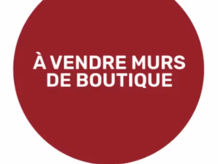 murs de boutique à vendre