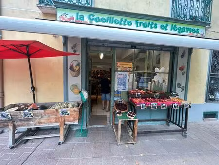 à vendre: fonds de commerce - magasin de fruits et légumes