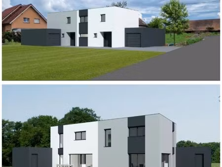 terrain 400m2 (permis de construire accordé)